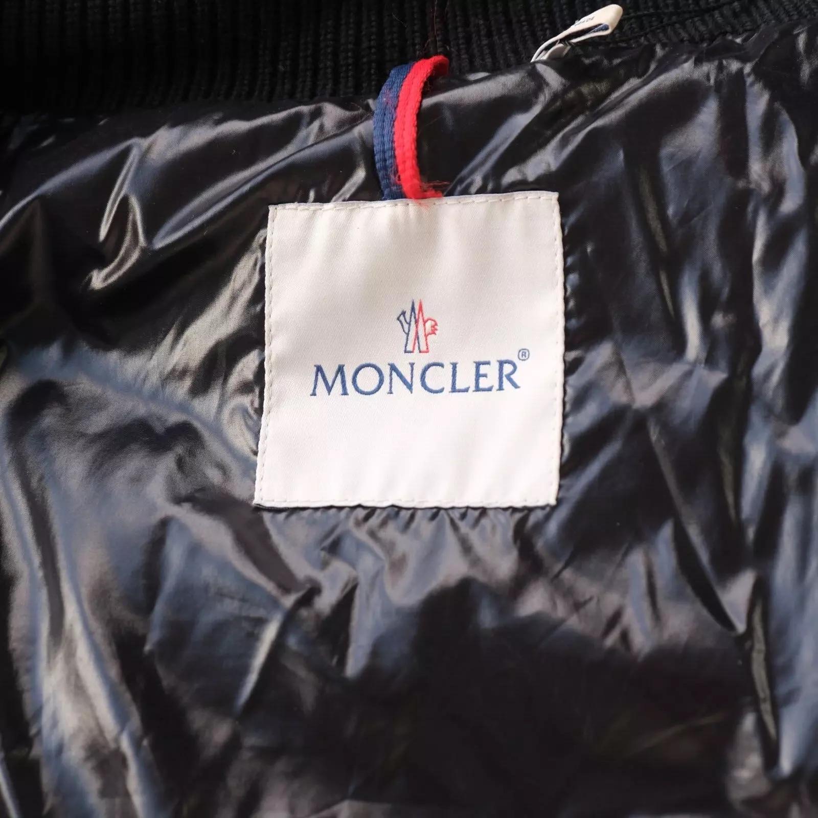 Moncler Buffer Vosges Giubbotto Women's Jacket Pre-owned Small For Sale 5