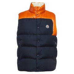 Used Moncler Cadenet Colorblocked Synthetic Puffer Down Gilet XL
