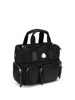 Moncler Caradoc Top Handle Bag — Black
