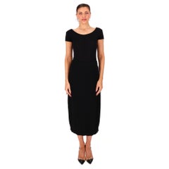 Moncler Cashmere & Wool Blend Midi Skirt
