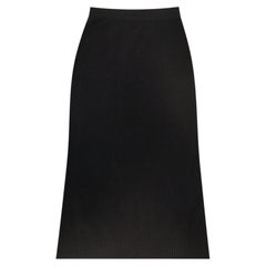 Moncler Cashmere & Wool Blend Midi Skirt