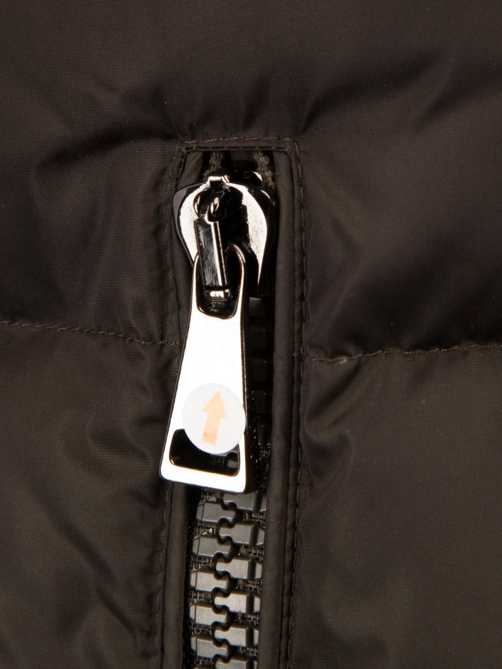 Women's Moncler Dark Green Viburnum Down Jacket Size XXL For Sale