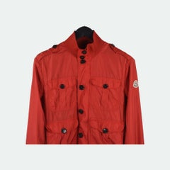 Giacca Moncler Delonix da uomo, rossa, taglia S/M - Ottime condizioni