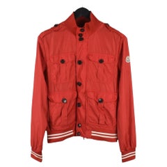 Giacca Moncler Delonix da uomo, rossa, taglia S/M - Ottime condizioni
