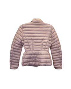 Moncler Down Jacket in Pastel Pink Nylon