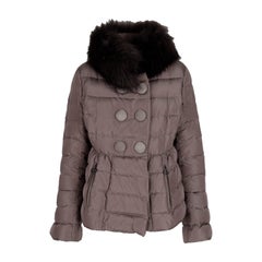 Moncler Down Jacket With Fur - '10s