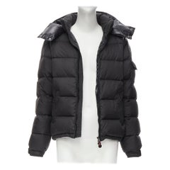 Used MONCLER Enfants Via Friuli 13 black New Down puffer jacket 14Y XS
