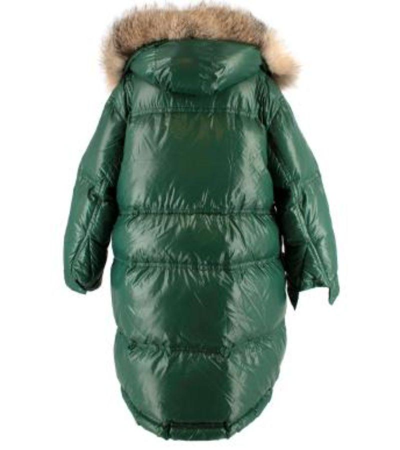 Moncler Escallonia Guibbotto Fox Fur Trim Down Jacket For Sale 4