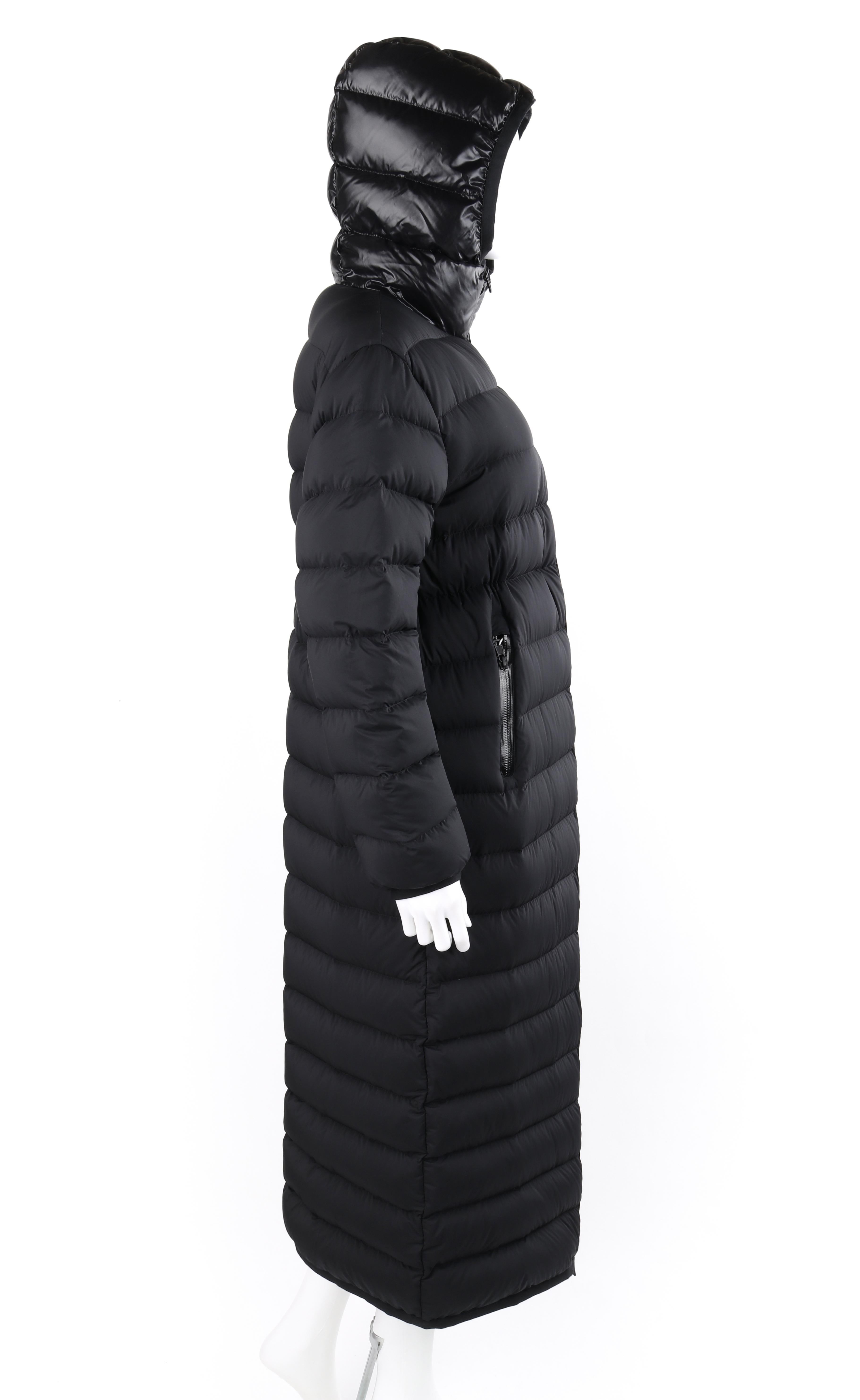 moncler long down coat