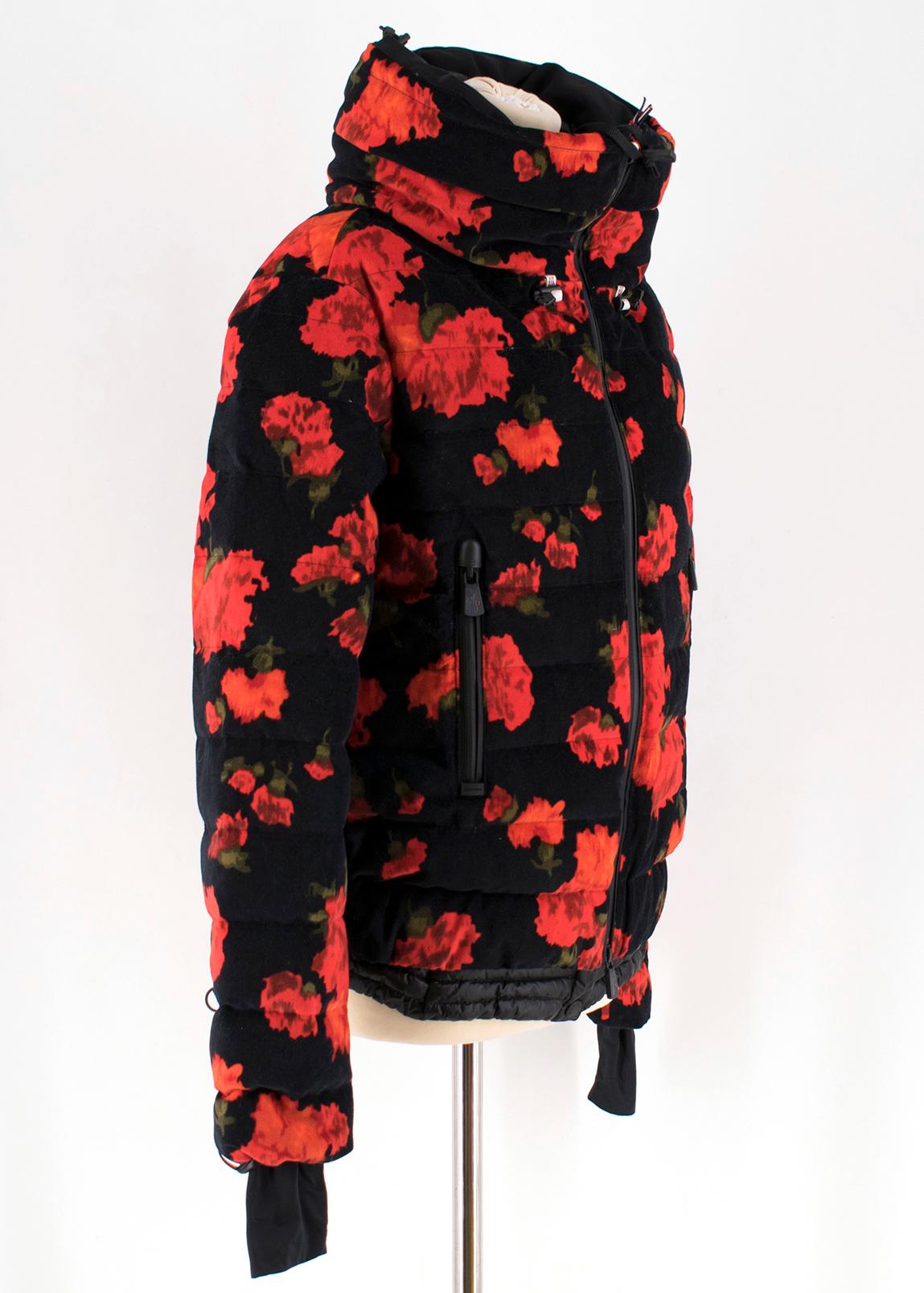 moncler genius floral jacket