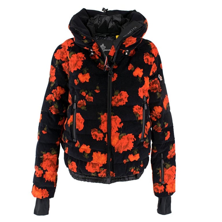 Moncler Genius Grenoble floral-print down jacket and après-ski jumpsuit NEW  SEASON at 1stDibs | moncler genius floral jacket