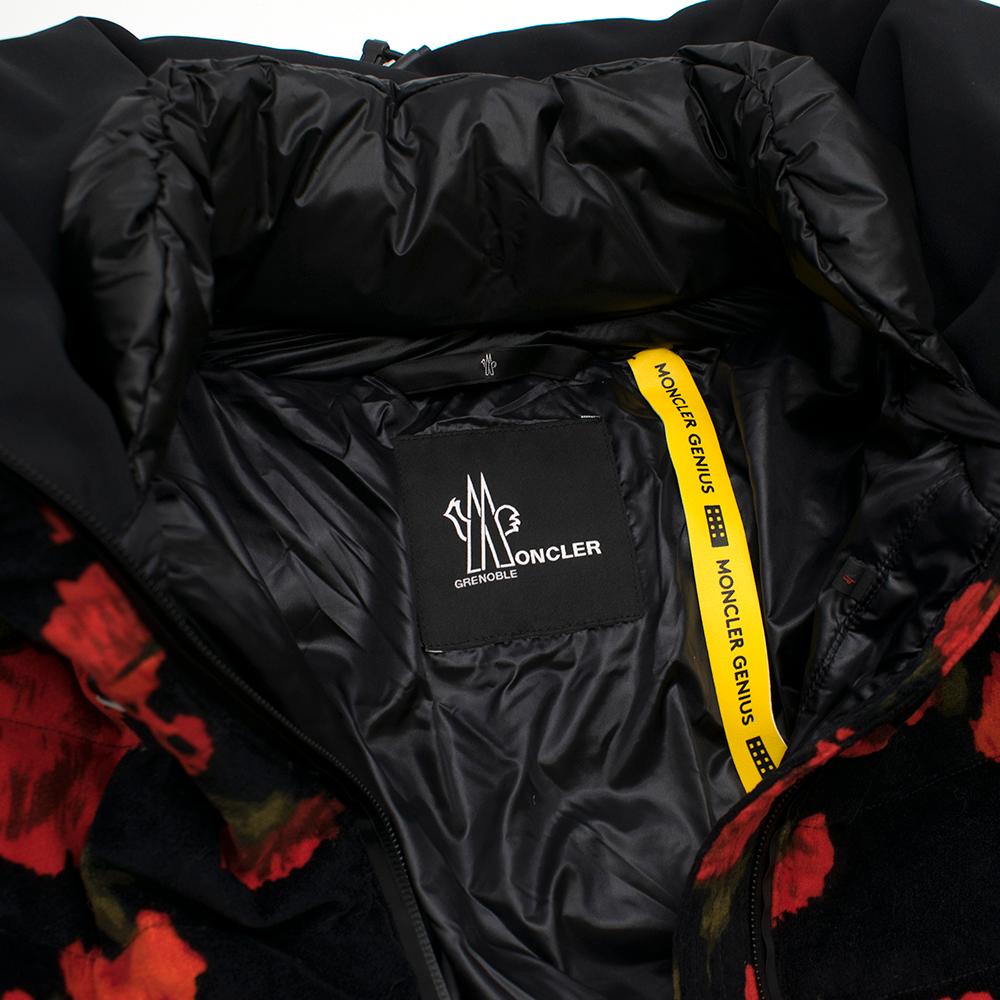 Women's Moncler Genius Grenoble floral-print down jacket & après-ski jumpsuit NEW SEASON