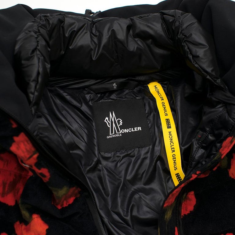 Moncler Genius Grenoble floral-print down jacket and après-ski 