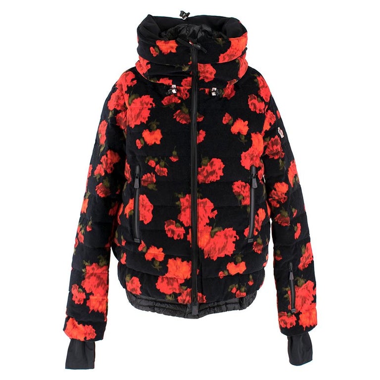 Moncler Genius Grenoble floral-print down jacket and après-ski jumpsuit NEW  SEASON at 1stDibs