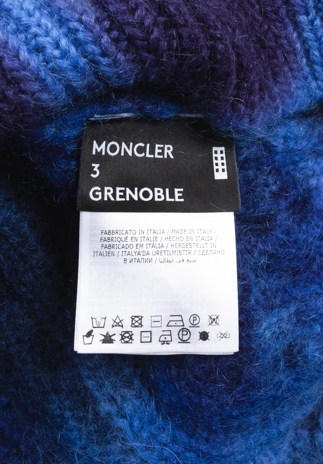 Moncler Genius Grenoble - Pull à col roulé pour hommes, taille M, S757 en vente 4