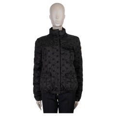 MONCLER GENIUS x SIMONE ROCHA black HILLARY FLORAL DOWN Jacket 2 M