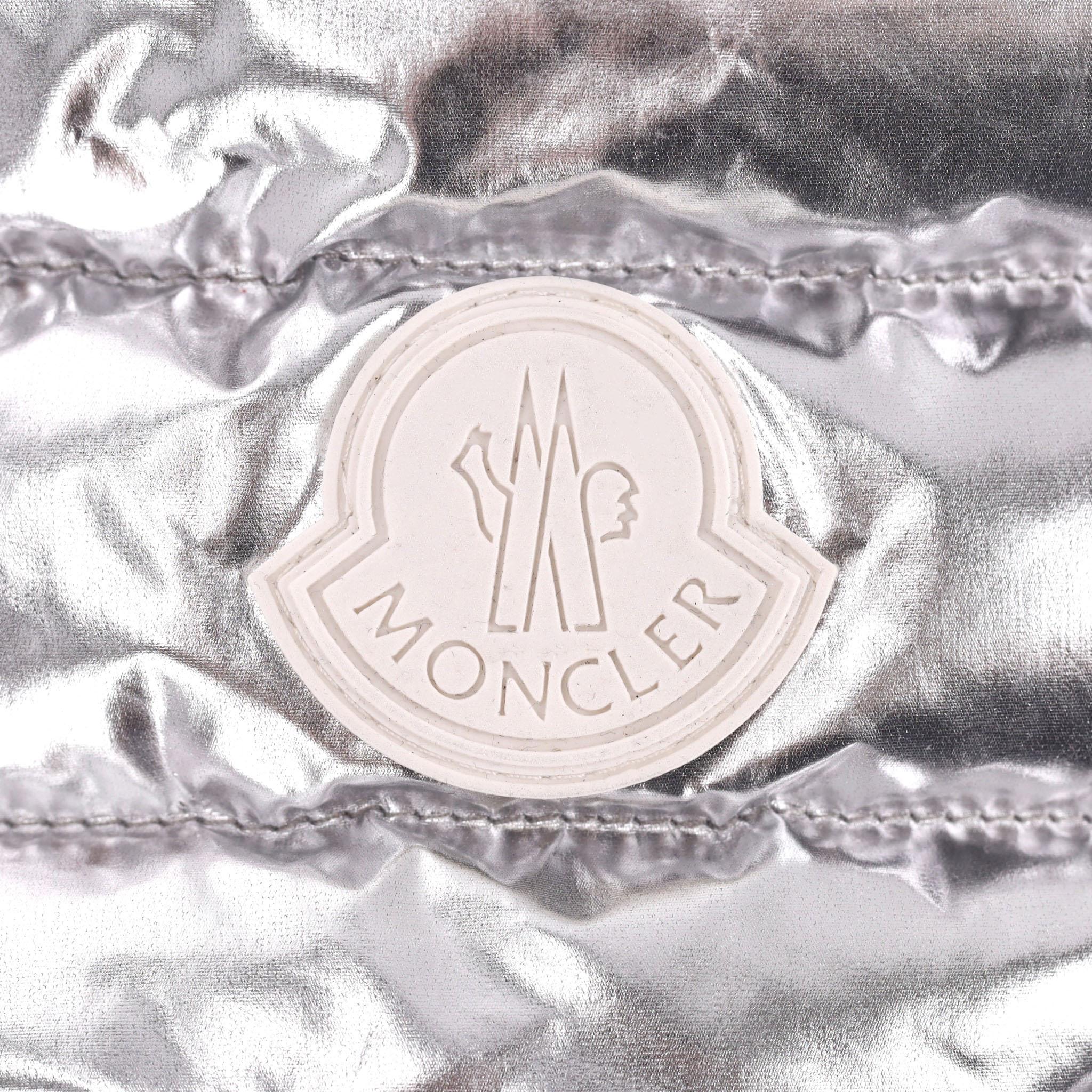 Moncler Gisele Metallic Rain Boots For Sale 2