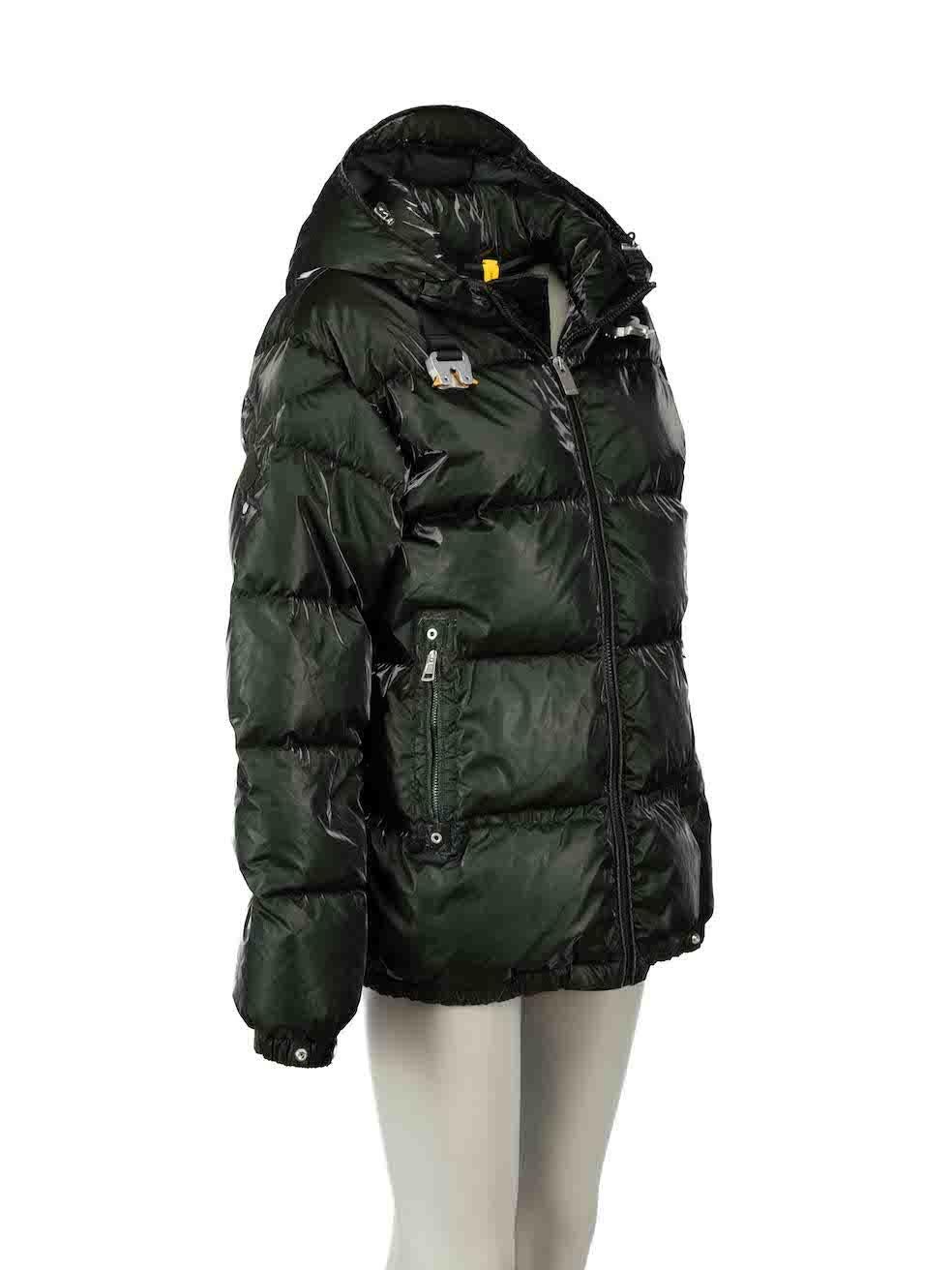 CONDITION is Very good. Hardly any visible wear to jacket is evident on this used Moncler designer resale item.

Details
1017 ALYX 9SM Almondis Shell
Green
Synthetic
Down puffer jacket
Quilted
Hooded
Zip fastening
2x Side pockets
2x Internal