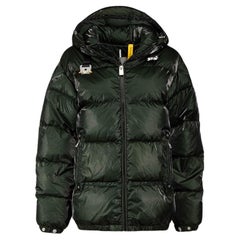 Used Moncler Green 1017 ALYX 9SM Almondis Shell Coat Size M