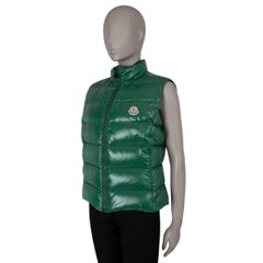 Moncler, gilet in nylon verde GHANY DOWN PUFFER Giacca 4 XL