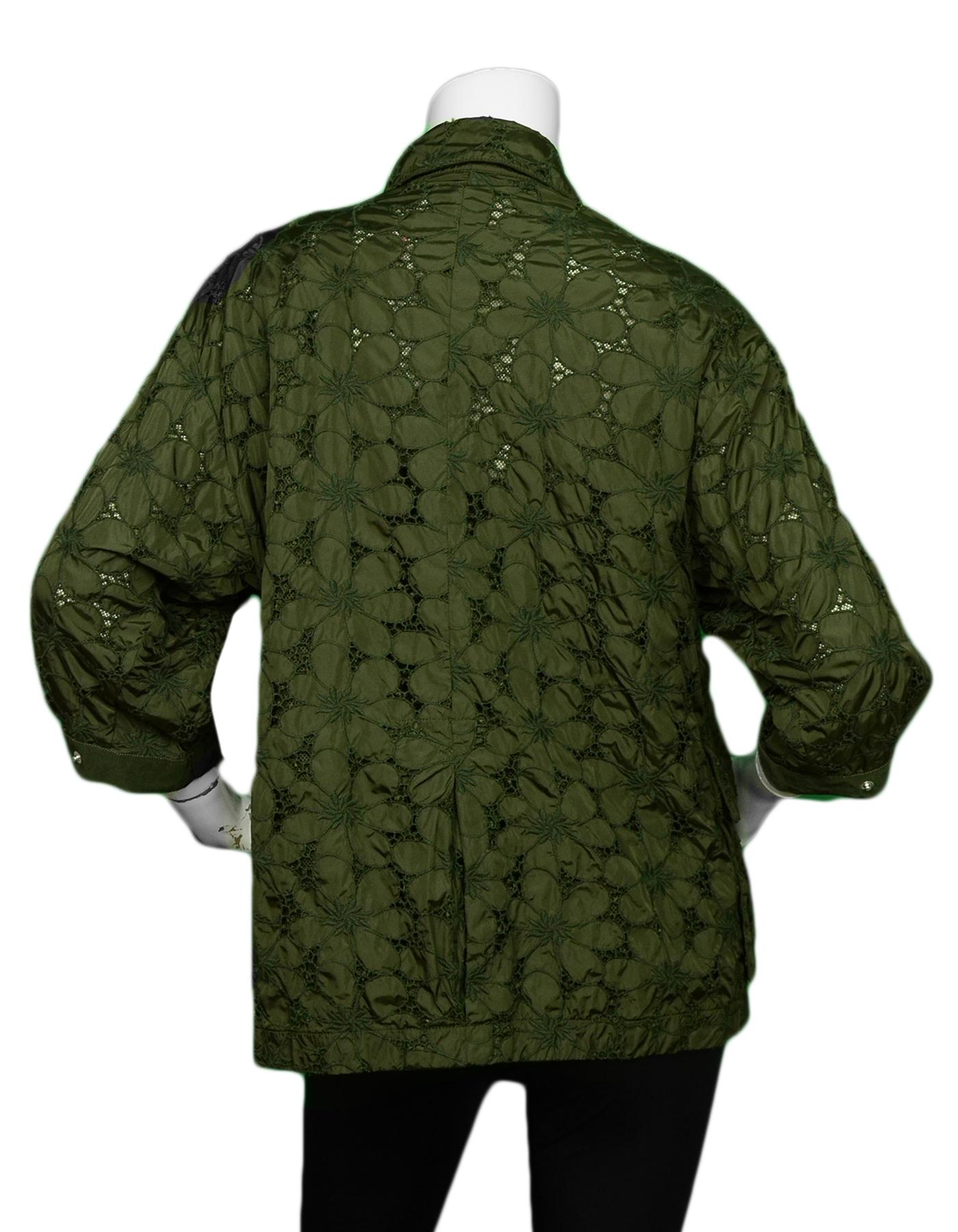 moncler lace jacket