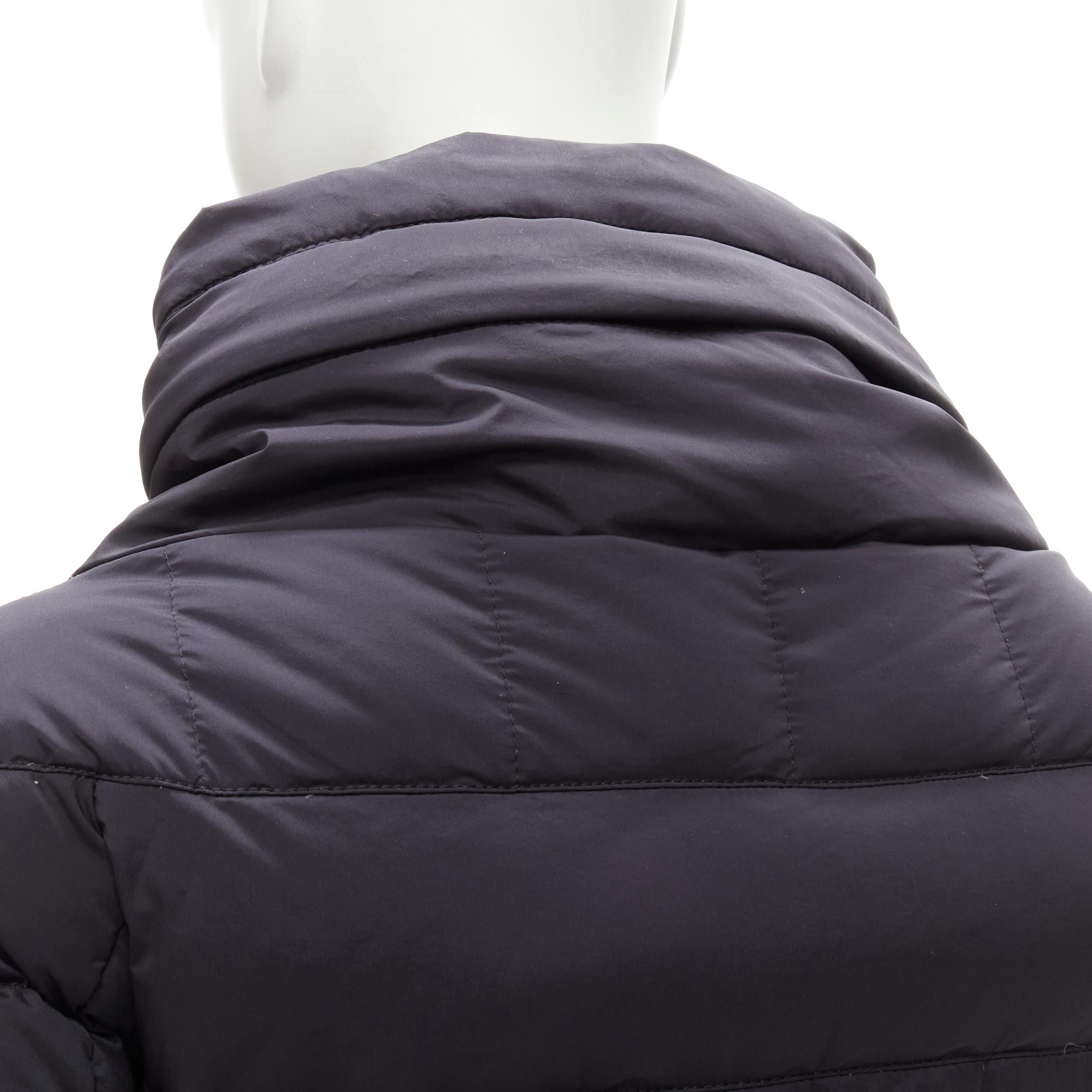 MONCLER GRENOBLE Bear Giubotto black nylon new down puffer jacket Size 1 S 3