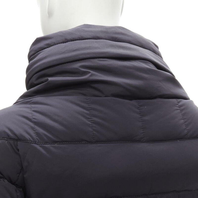 MONCLER GRENOBLE Bear Giubotto noir nylon new down puffer jacket Size 1 S en vente 5