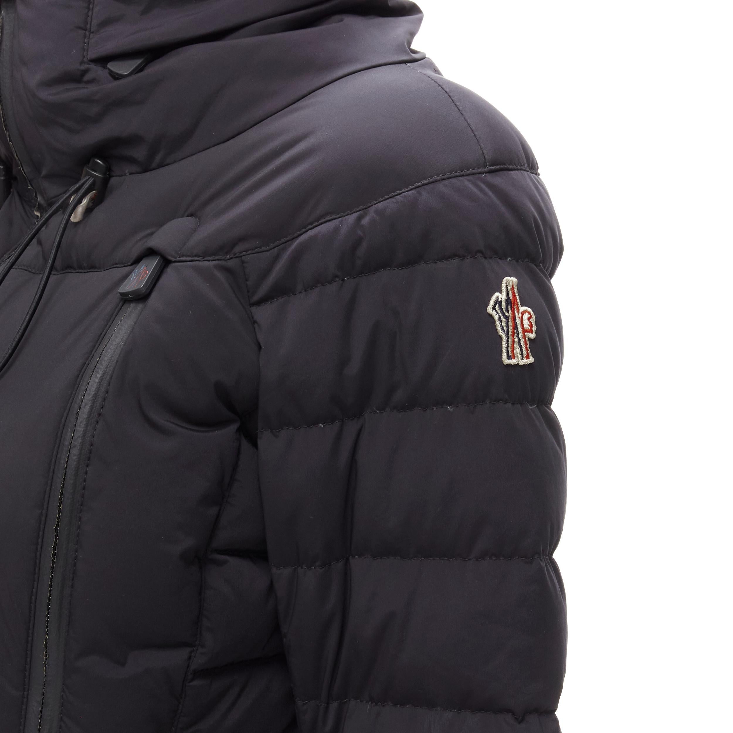 MONCLER NEW URVILLE GIUBOTTO Tricolor Zip Logo Nylon jacket outer Navy 14