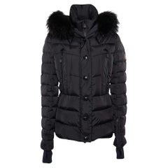 Moncler Grenoble Black Nylon Ski Jacket L