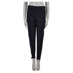 MONCLER GRENOBLE noir nylon SPORTIVO STIRRUP SKI Pants 42 M