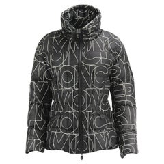 Moncler Grenoble Dixence Printed Quilted Down Ski Jacket Uk 14