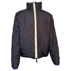 Moncler Grenoble Hostun Jacket size 3 Large Reversible Teddy Fleece & Down
