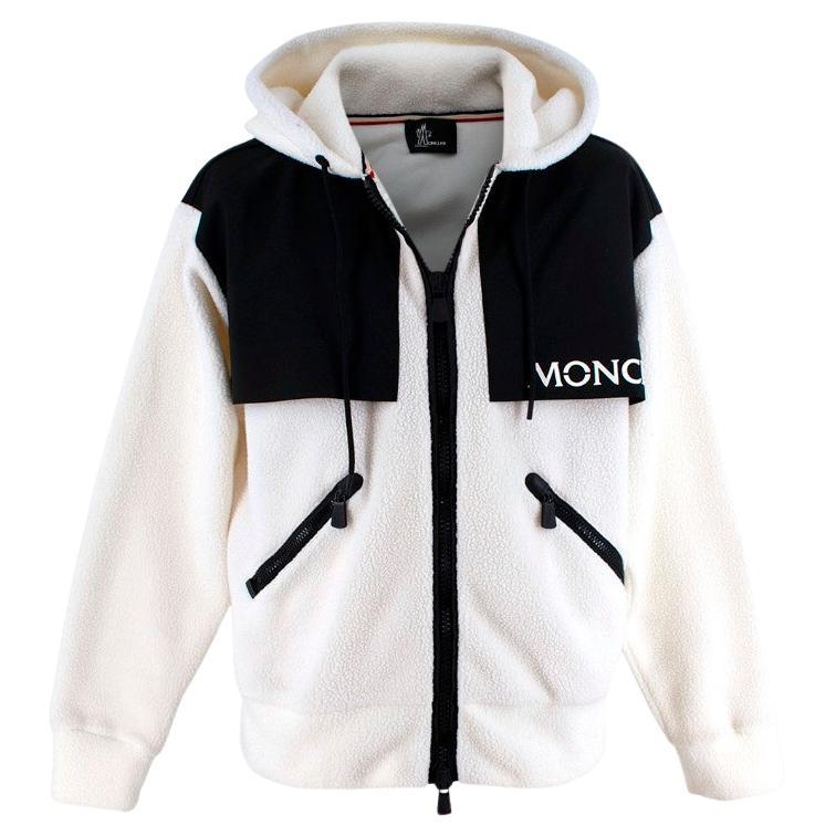 cream moncler jacket