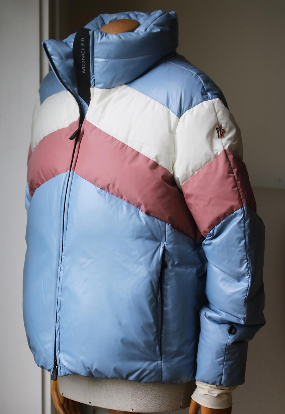 Moncler Grenoble Lamar Colour-Black Quilted Down Jacket (Violett)