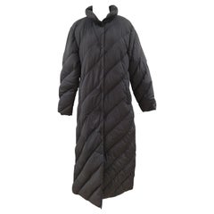 Moncler grey duvet coat 