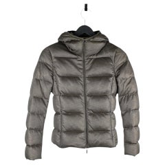 Moncler Grey Jersey Women's Jacket Size 0 XS Casual Layering Wear
