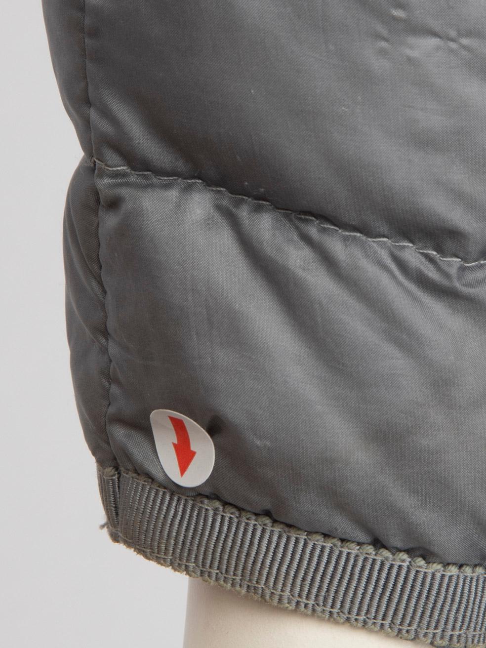 Moncler Grey Quilted Puffer Amey Jacket Size S For Sale 3