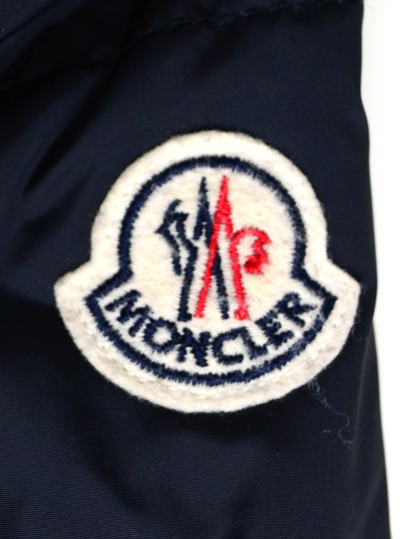 moncler navy coat