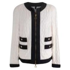 Moncler Ivory Quilted Gracie Jacket