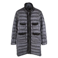 Moncler Lacanau Women's Down Coat Jacket Size S/M Excellent Condition