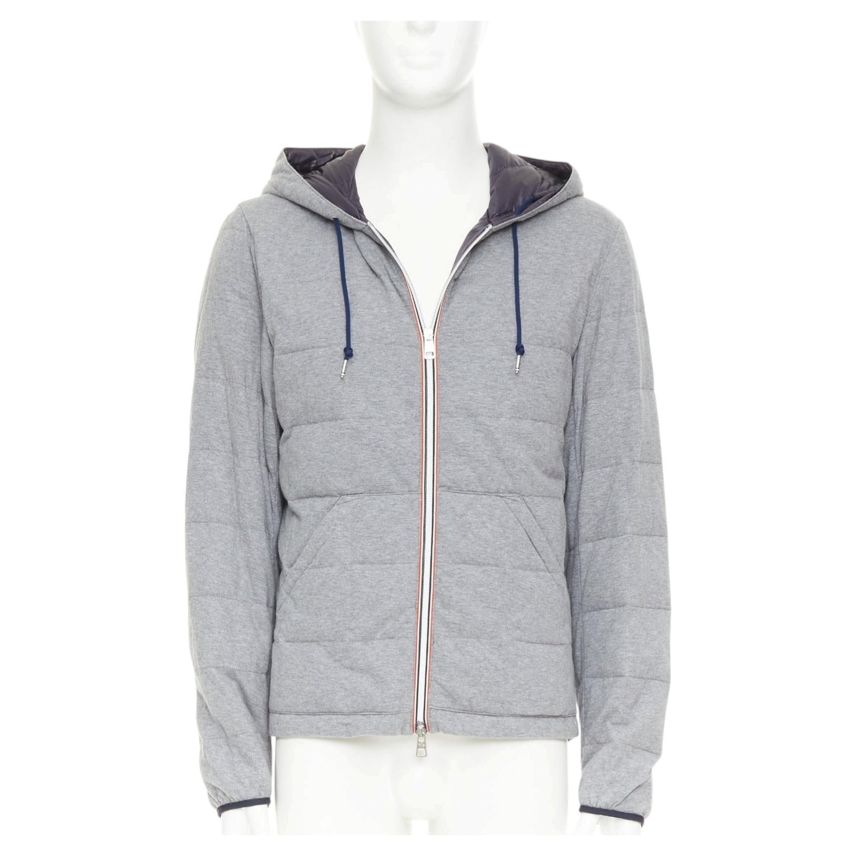 MONCLER Leford Giubbotto Norme Afnor G32-003 down padded zip up jacket Sz.3 L