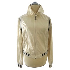 Moncler Giacca Vintage Leggera Beige Taglia M.