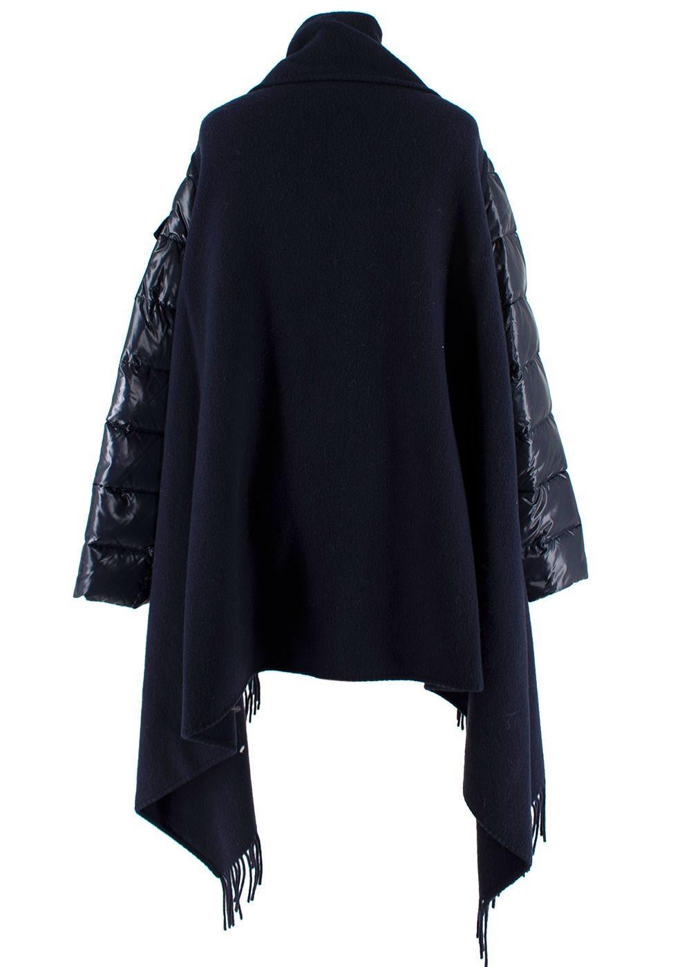 moncler cape schwarz