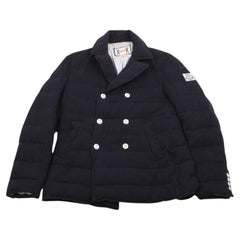 Moncler Men Gamme Bleu Pea Coat Jacket Size 2/M