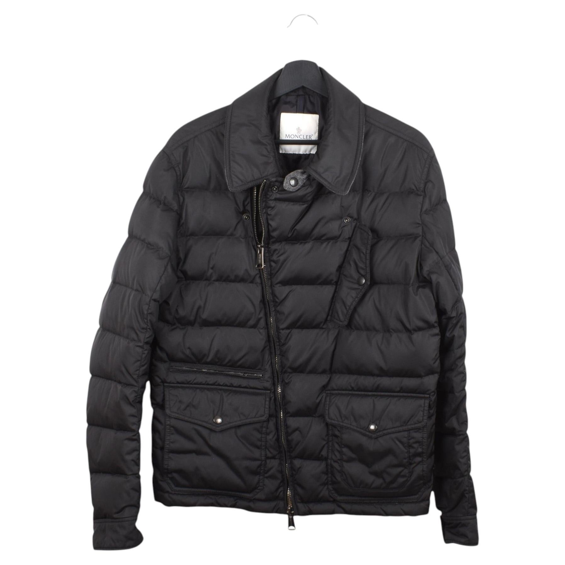 Moncler Men Jacket Blier down biker Size 5-L, S2083