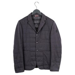 Moncler Men Jacket down quilted wool cashmere Size 2-M, S1945