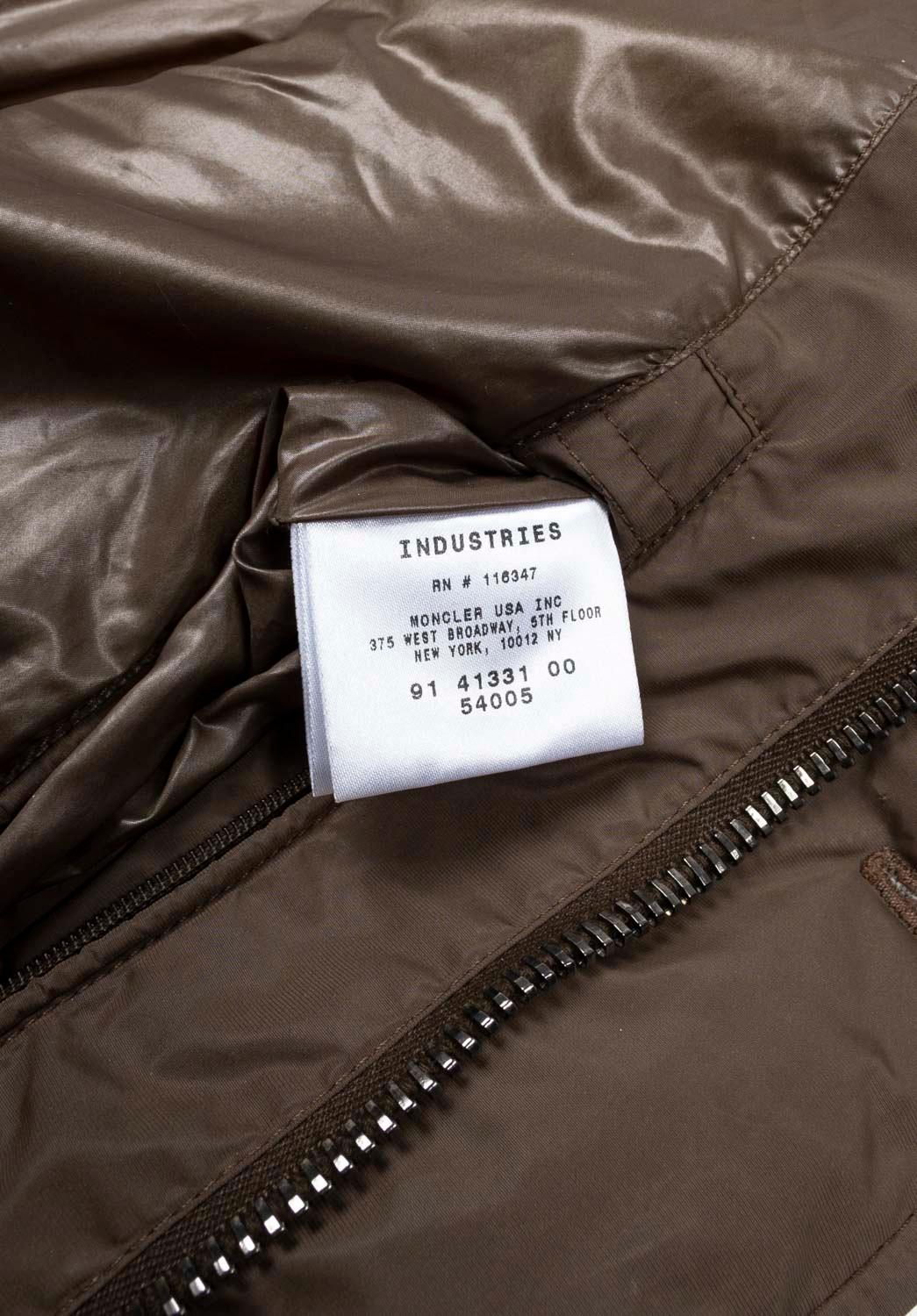 Moncler Uomo Giacca Feld Down Padded Taglia 3 -Large, S1253 in vendita 5