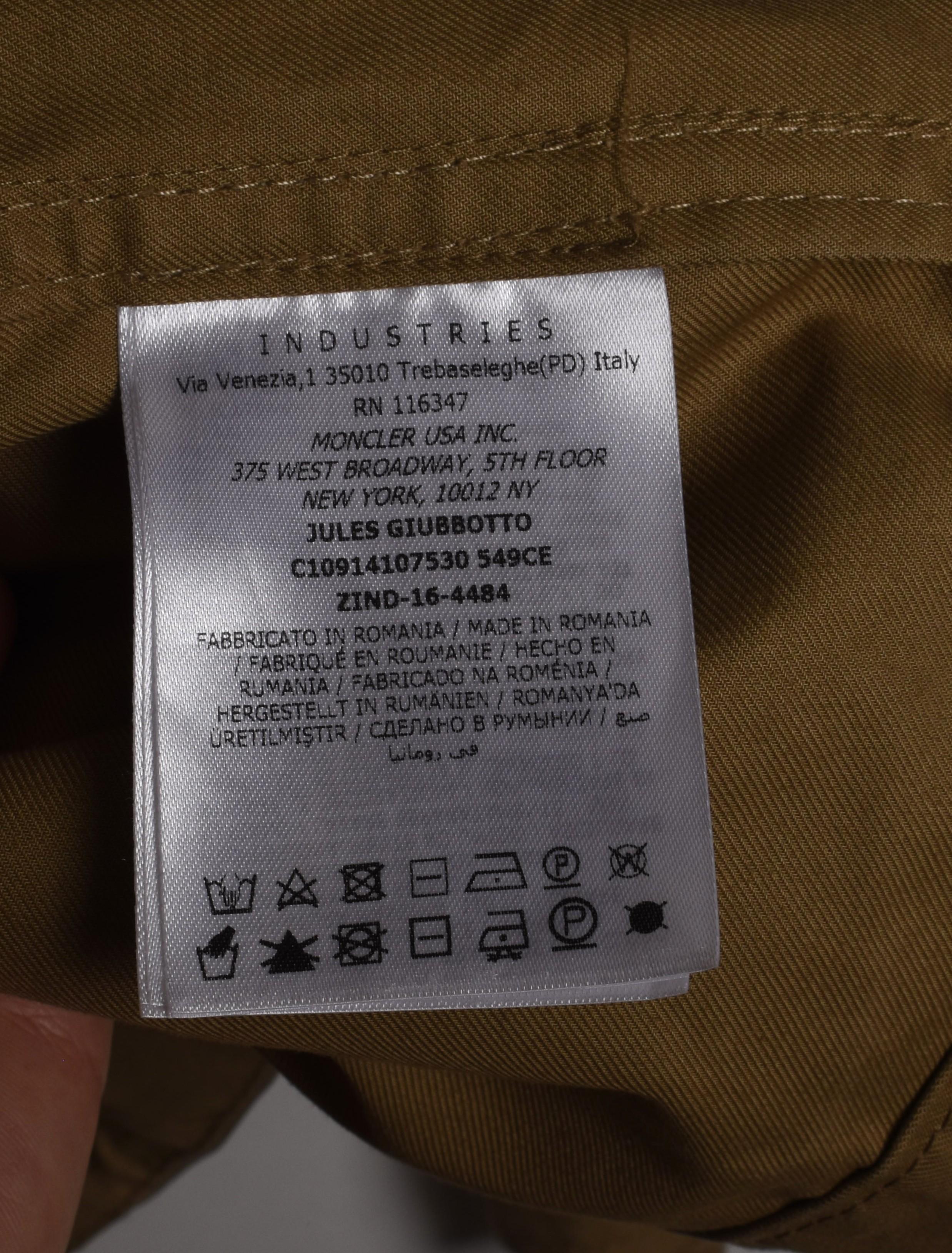 Moncler Hombre Chaqueta Julie Chaqueta con capucha extraíble Talla 1-M, S1611 en venta 3