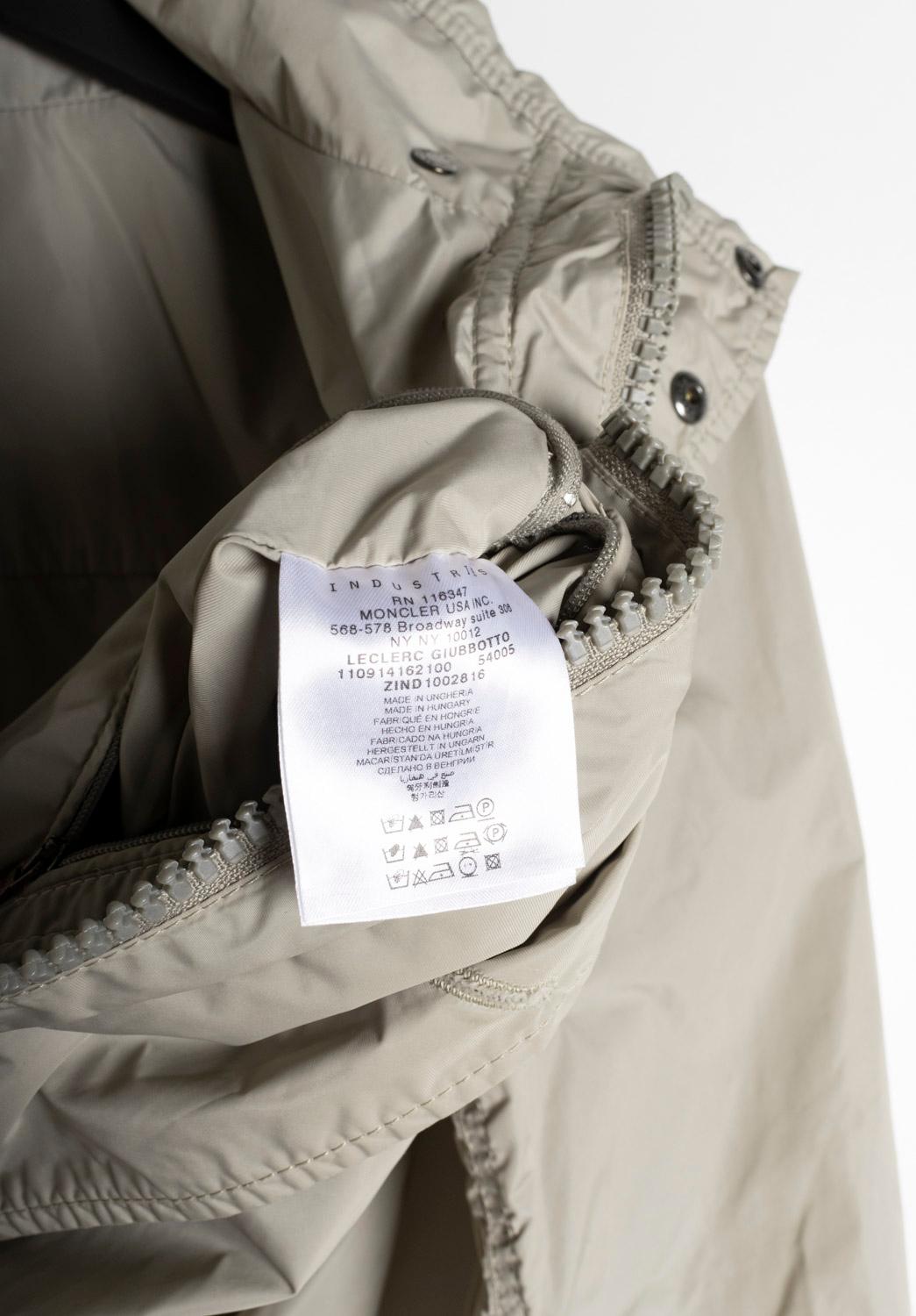 Moncler Uomo Giacca Lecrelc Taglia 5 - L/XL, S1346 in vendita 4