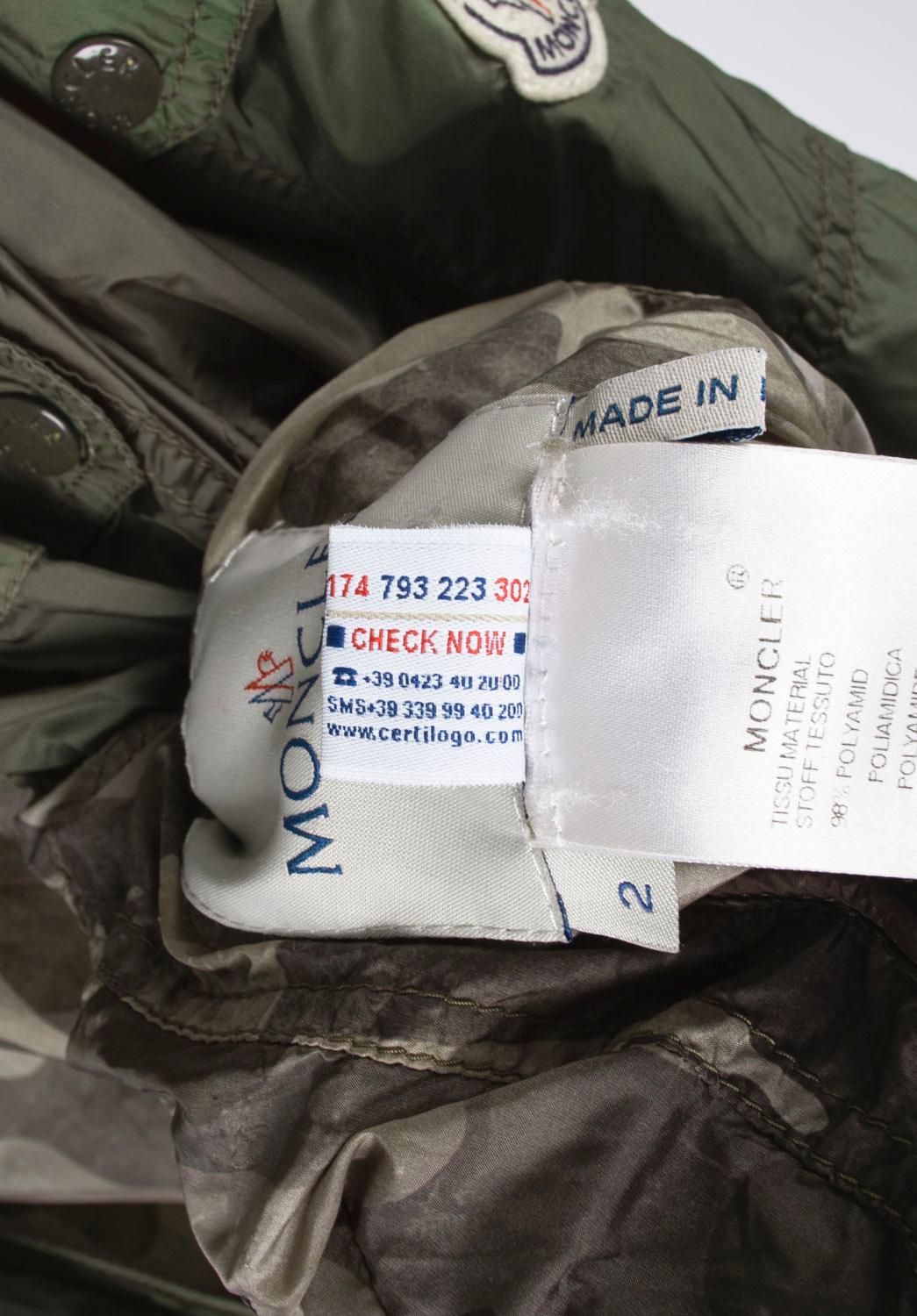 Moncler Men Jacket Reversible Neflier Size 2 – S/M, S1088 7